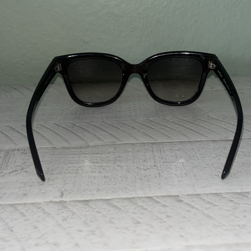 Salvatore Ferragamo SF1066S 210 Transparent Dark Brown Sunglasses. (52-21 140) 2 - Picture 8 of 14